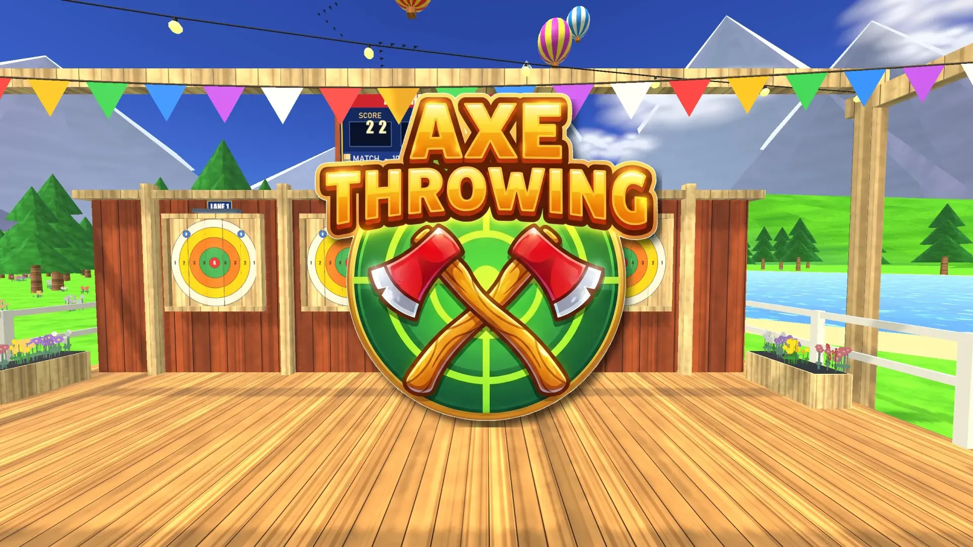Axe Throwing key art