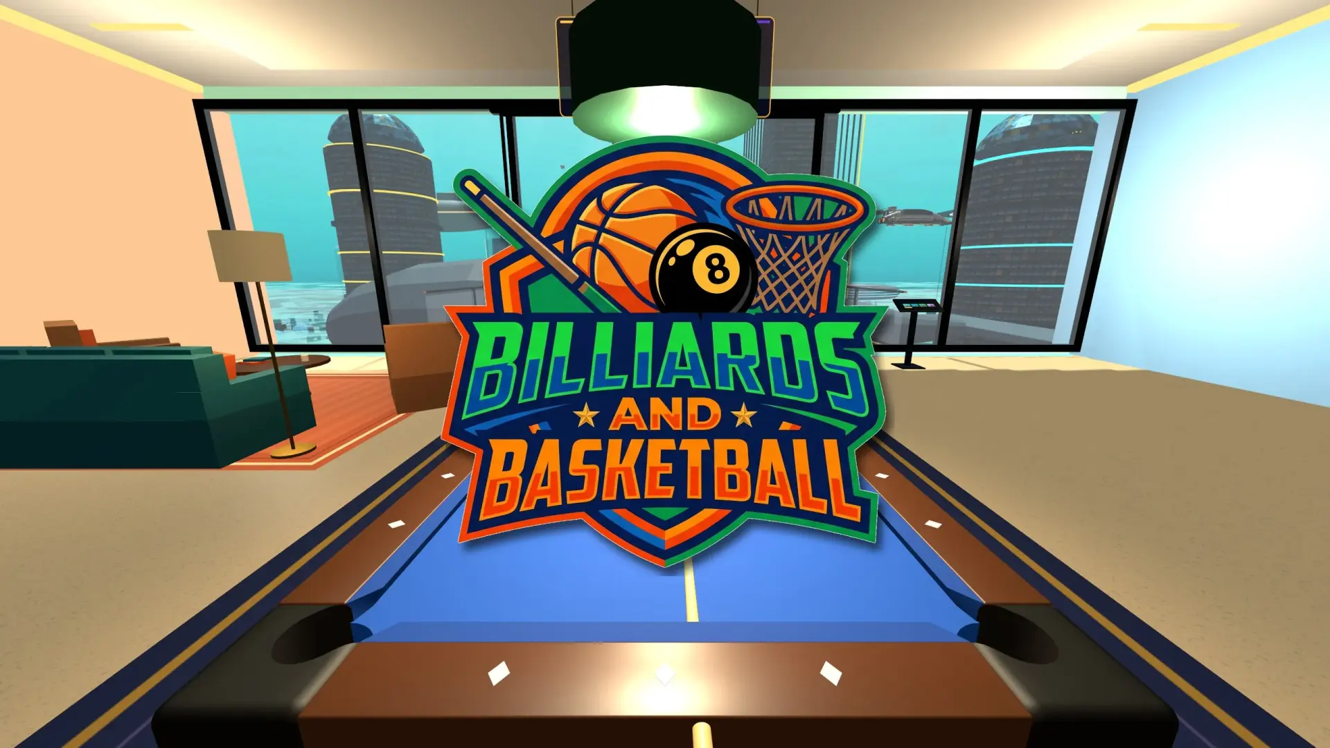 Billiards And Basketball key art