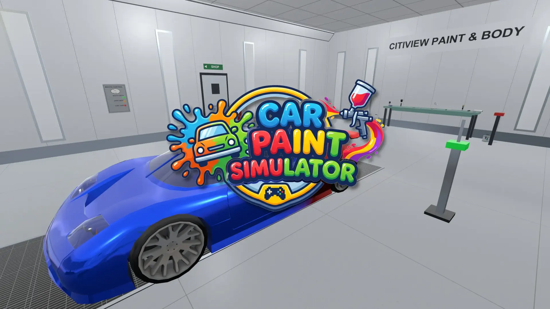 Car Paint Simulator key art