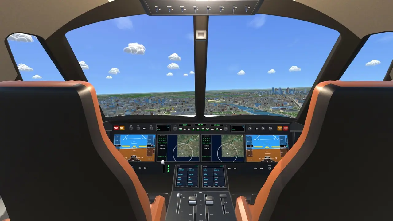 Flight Simulator Paris screenshot 1