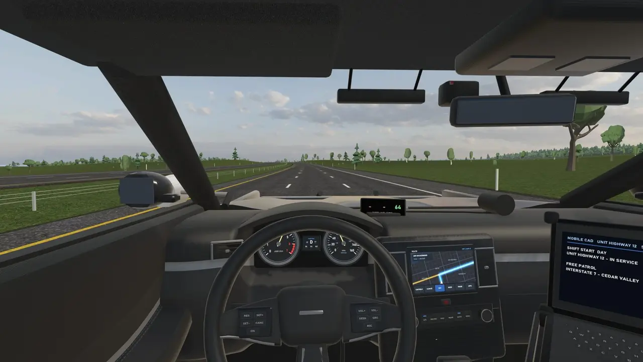 Police Simulator Highway screenshot 1