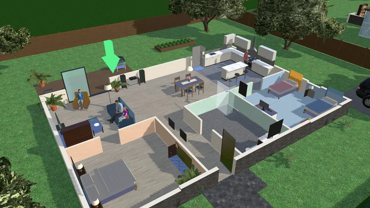 Sims Life VR screenshot 1