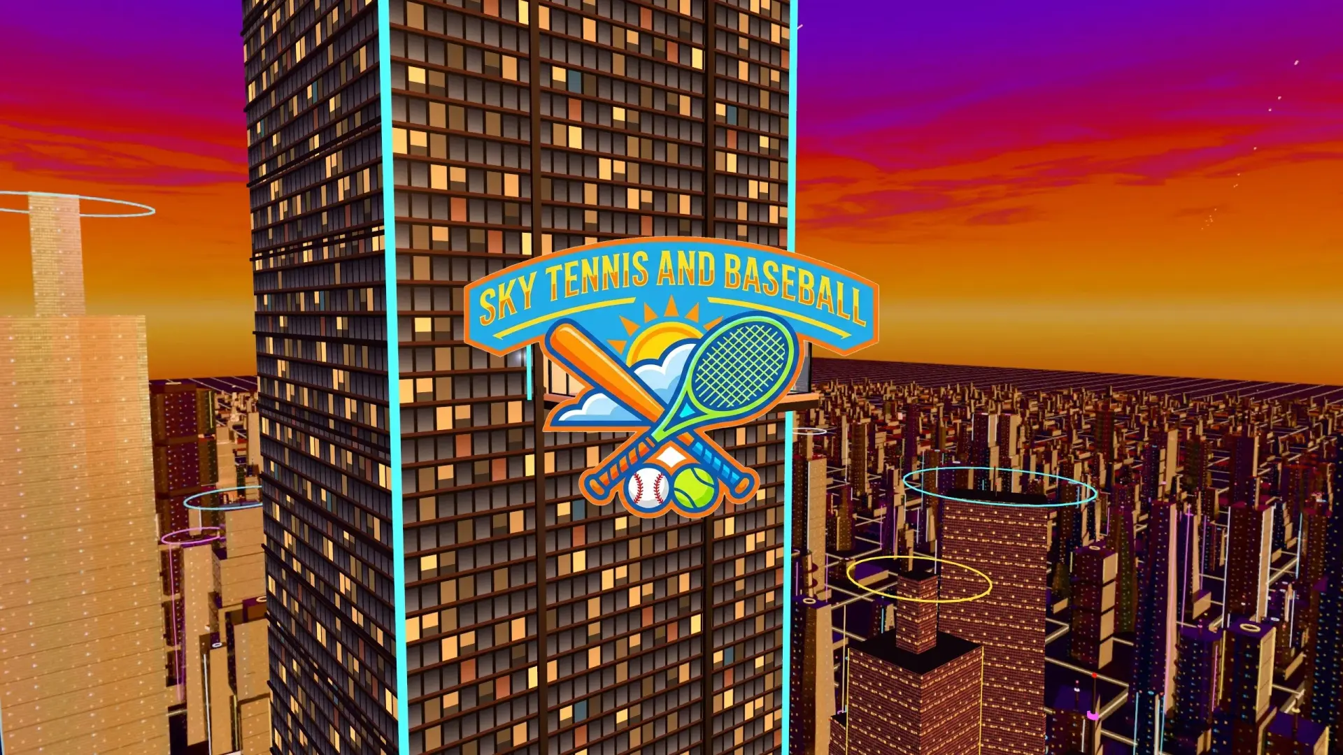 Sky Tennis And Baseball key art