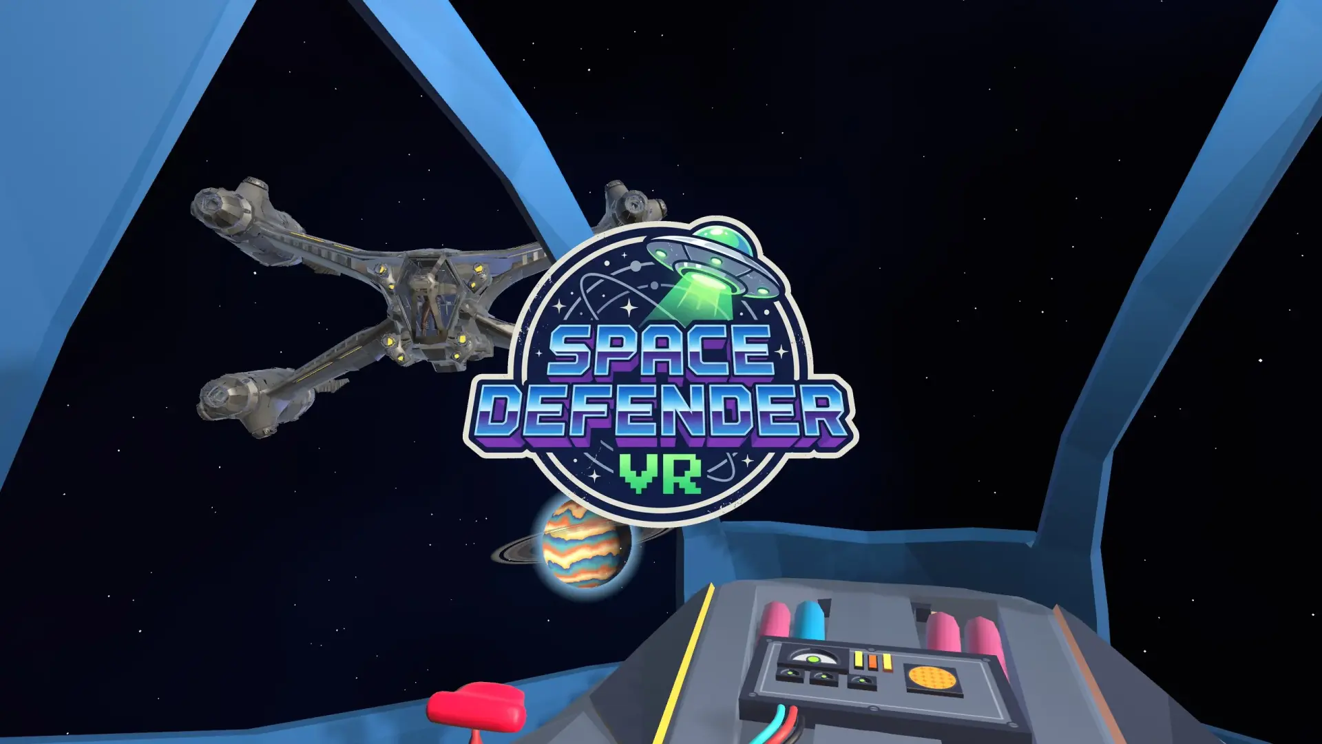 Space Defender VR key art