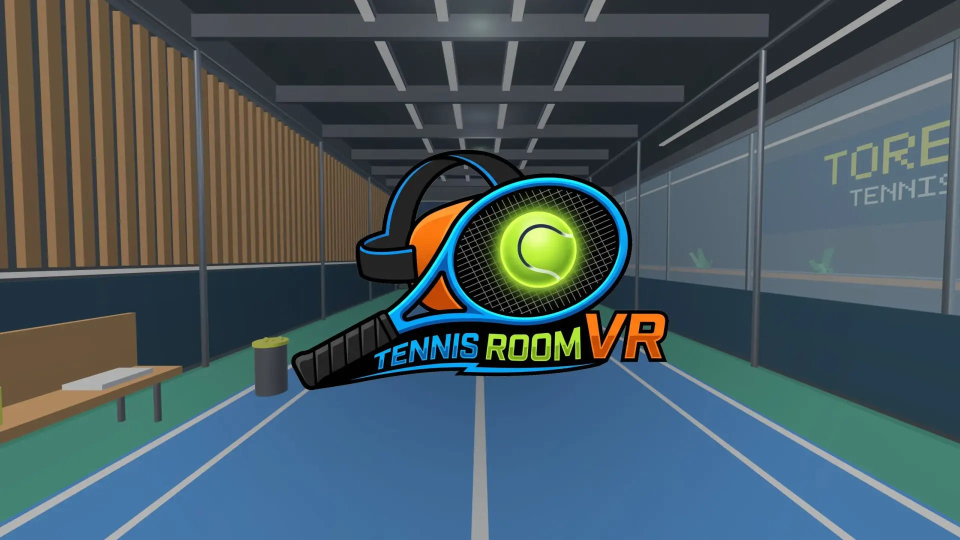Tennis Room VR key art