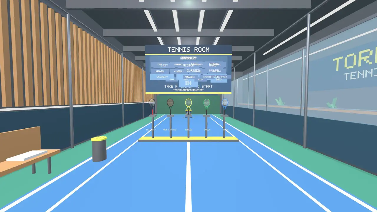 Tennis Room VR screenshot 1